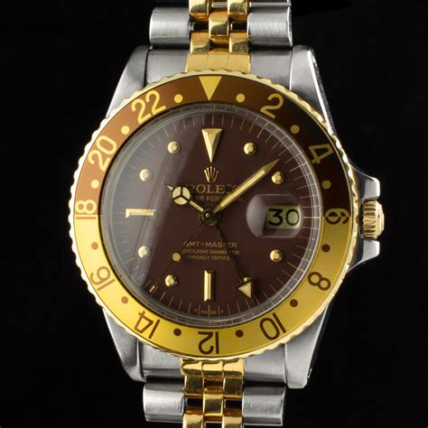 rolex gmt master 1675 3 nipple dial|rolex 16753 root beer.